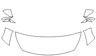 Partial Hood Fender & Mirror Kit | HYUNDAI SONATA HYBRID 2017