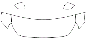 Standard Hood Fender & Mirror Kit | HYUNDAI IONIQ HYBRID 2017