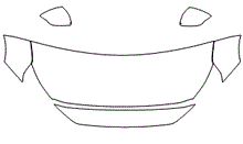 Standard Hood Fender & Mirror Kit | HYUNDAI IONIQ HYBRID 2018