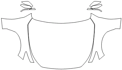 Full Hood & Fender + Mirror Kit | INFINITI Q50 2018