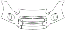 Bumper Kit | JAGUAR F-Type CONVERTIBLE CHECKERED FLAG 2020
