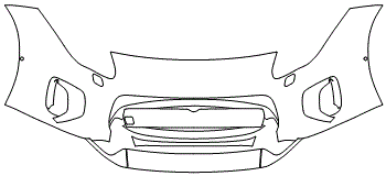 Bumper Kit | JAGUAR F-Type CONVERTIBLE R-DYNAMIC 2019