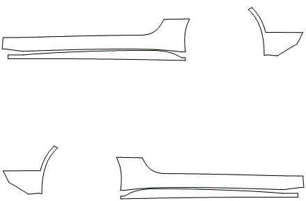 Rocker Panel Kit | JAGUAR F-TYPE COUPE FIRST EDITION 2021