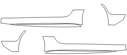 Rocker Panel Kit | JAGUAR F-Type CONVERTIBLE R-DYNAMIC AWD 2018