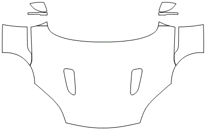 Full Hood & Fender + Mirror Kit | JAGUAR F-Type COUPE R 2019