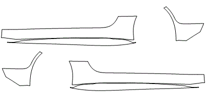 Rocker Panel Kit | JAGUAR F-Type COUPE R 2019