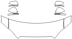 Standard Hood Fender & Mirrors | JAGUAR XJ SUPERCHARGED 2018