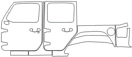 Left Side Kit | JEEP WRANGLER RUBICON 4 DR 2020