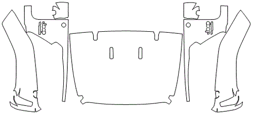 Full Hood & Fender Kit | JEEP WRANGLER UNLIMITED 4 DOOR HIGH ALTITUDE 2021