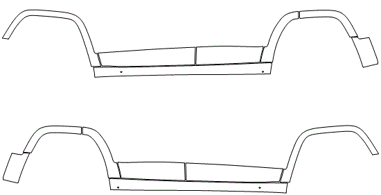 Rocker Panel Kit | JEEP Cherokee OVERLAND 2015