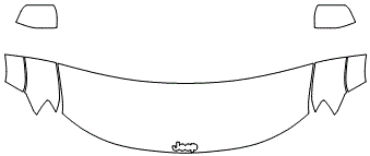 Partial Hood Fender & Mirrors | JEEP GRAND CHEROKEE HIGH ALTITUDE 2021