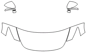 Standard Hood Fender & Mirror Kit | KIA STINGER 2020