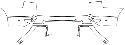 Rear Bumper Kit | LAND ROVER RANGE ROVER SPORT 2020