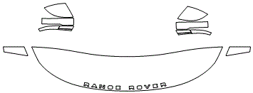 Standard Hood Fender & Mirror Kit  | LAND ROVER RANGE ROVER SPORT 2021