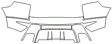 Rear Bumper Kit | LAND ROVER RANGE ROVER EVOQUE COUPE 2017