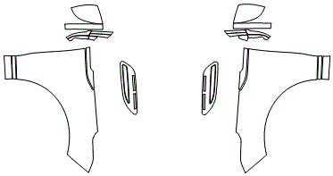 Full Fender and Mirror Kit | LAND ROVER VELAR R-DYNAMIC 2021