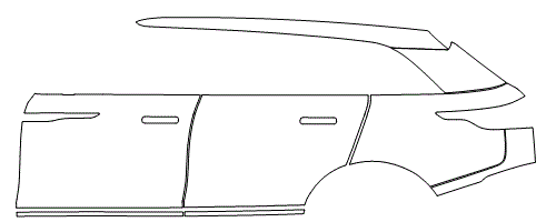 Left Side Kit | LAND ROVER VELAR R-DYNAMIC 2021