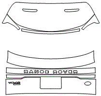 Trunk Lid Kit | LAND ROVER VELAR S 2021