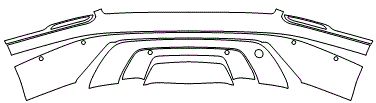Rear Bumper Kit | LAND ROVER VELAR S 2021 – PAINTPROTECTIONFILM.CA