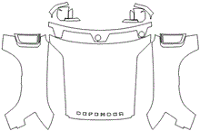 Full Hood & Fender + Mirror Kit | LAND ROVER DEFENDER 110 X-DYNAMIC 2022