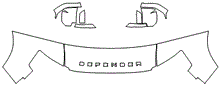 Standard Hood Fender & Mirror Kit | LAND ROVER DEFENDER 90 2021