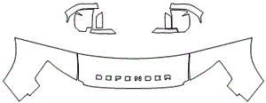 Standard Hood Fender & Mirror Kit | LAND ROVER DEFENDER 90 2021