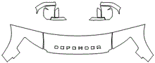 Partial Hood Fender & Mirror Kit | LAND ROVER DEFENDER 110 S 2022