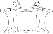 Full Hood & Fender + Mirror Kit | LAND ROVER DEFENDER 90 V8 2022