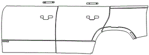 Left Side Kit | LAND ROVER DEFENDER 110 X X-DYNAMIC 2021