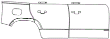 Right Side Kit | LAND ROVER DEFENDER 110 S SE 2021
