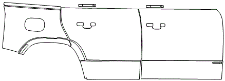 Right Side Kit | LAND ROVER DEFENDER 110 X X-DYNAMIC 2021