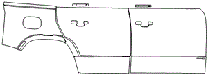 Right Side Kit | LAND ROVER DEFENDER 110 X X-DYNAMIC 2021