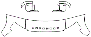 Partial Hood Fender & Mirror Kit | LAND ROVER DEFENDER 110 S 2022