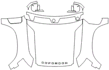 Full Hood & Fender + Mirror Kit | LAND ROVER DEFENDER 90 X-DYNAMIC 2022