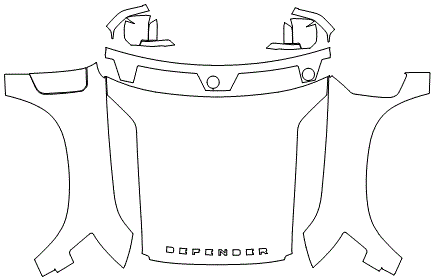 Full Hood & Fender + Mirror Kit | LAND ROVER DEFENDER 110 S SE 2021