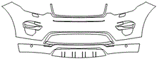 Bumper Kit | LAND ROVER DISCOVERY SPORT SE - HSE - HSE LUXURY 2017