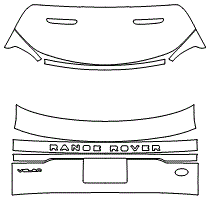 Trunk Lid Kit | LAND ROVER VELAR R-DYNAMIC 2020