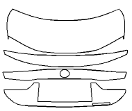 Trunk Lid Kit | LEXUS RC 2020