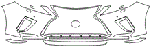 Bumper Kit | LEXUS RX 450h F SPORT 2021