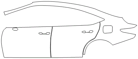Left Side Kit | LEXUS ES 350 LUXURY 2019
