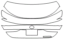 Trunk Lid Kit | LEXUS ES 300h 2020