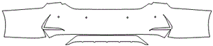 Rear Bumper Kit | LEXUS ES 250 - 350 F SPORT 2021