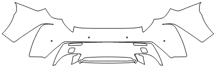 Rear Bumper Kit | LEXUS RC-F 2019