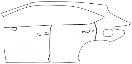 Left Side Kit | LEXUS NX 300h 2017
