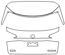 Trunk Lid Kit | LEXUS NX 200t F SPORT 2016