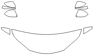 Standard Hood Fender & Mirror Kit | LEXUS NX 300 F SPORT 2019