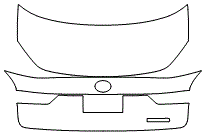 Trunk Lid Kit | LEXUS IS BASE 2017