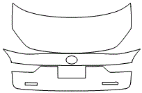 Trunk Lid Kit | LEXUS IS F SPORT 2020