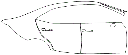 Right Side Kit | LEXUS IS BASE 2020