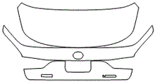 Trunk Lid Kit | LEXUS LS F SPORT 2020